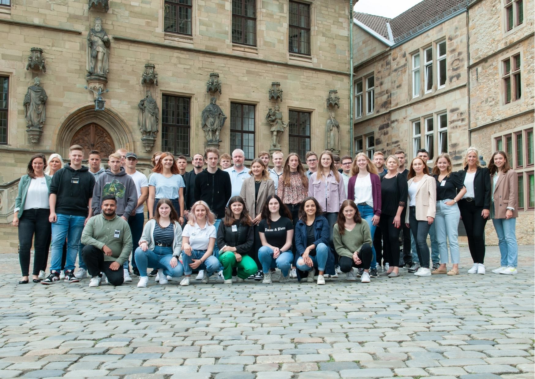 Auszubildende und Studierende der Stadt Osnabrück